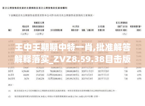 王中王期期中一肖，揭秘與探索，揭秘探索王中王期期中一肖的秘密